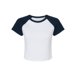 Bella + Canvas Ladies' Micro Ribbed Raglan Baby T-Shirt