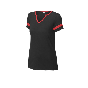 Sport-Tek Ladies Halftime Notch Neck Tee